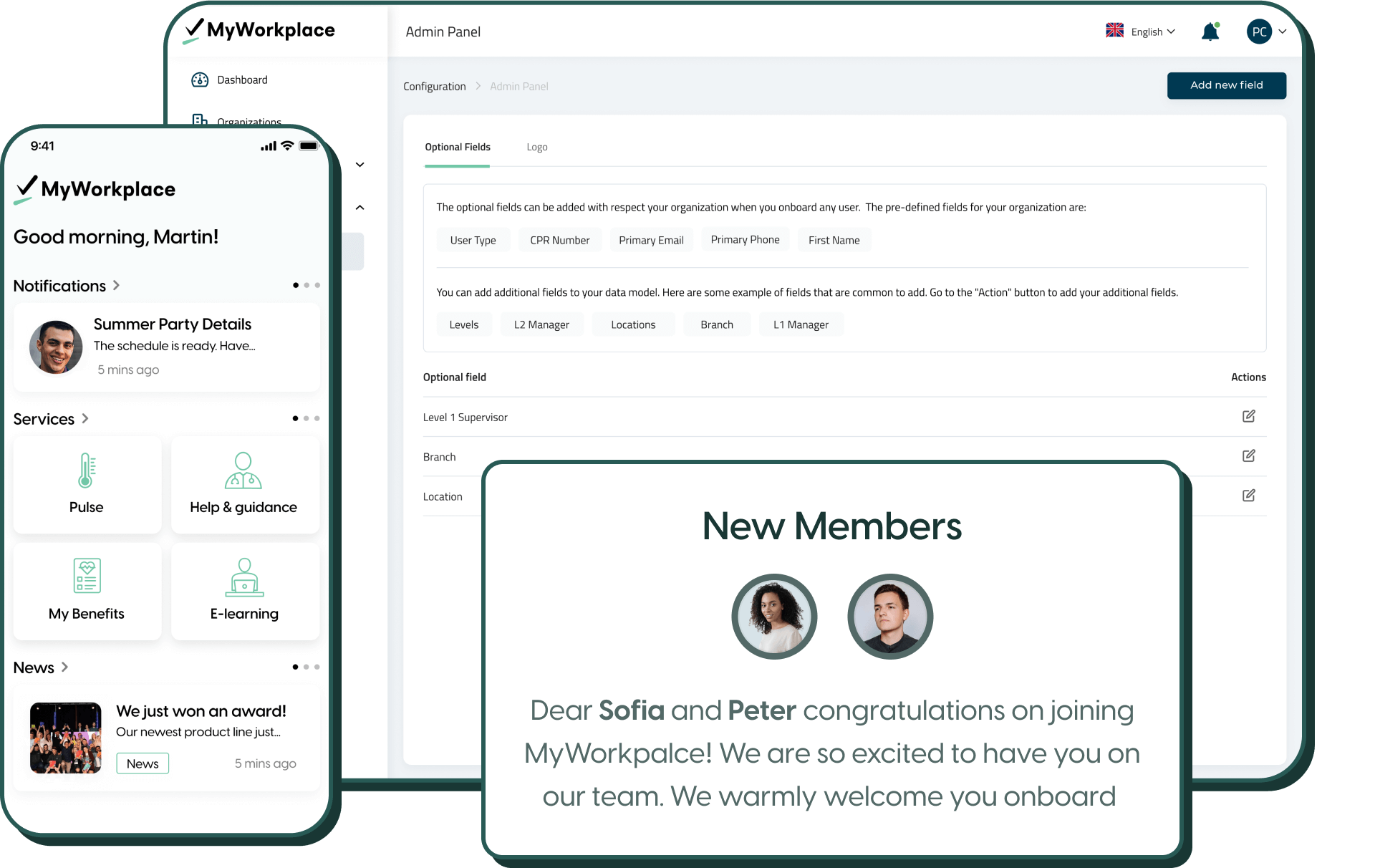 Create your workforce template